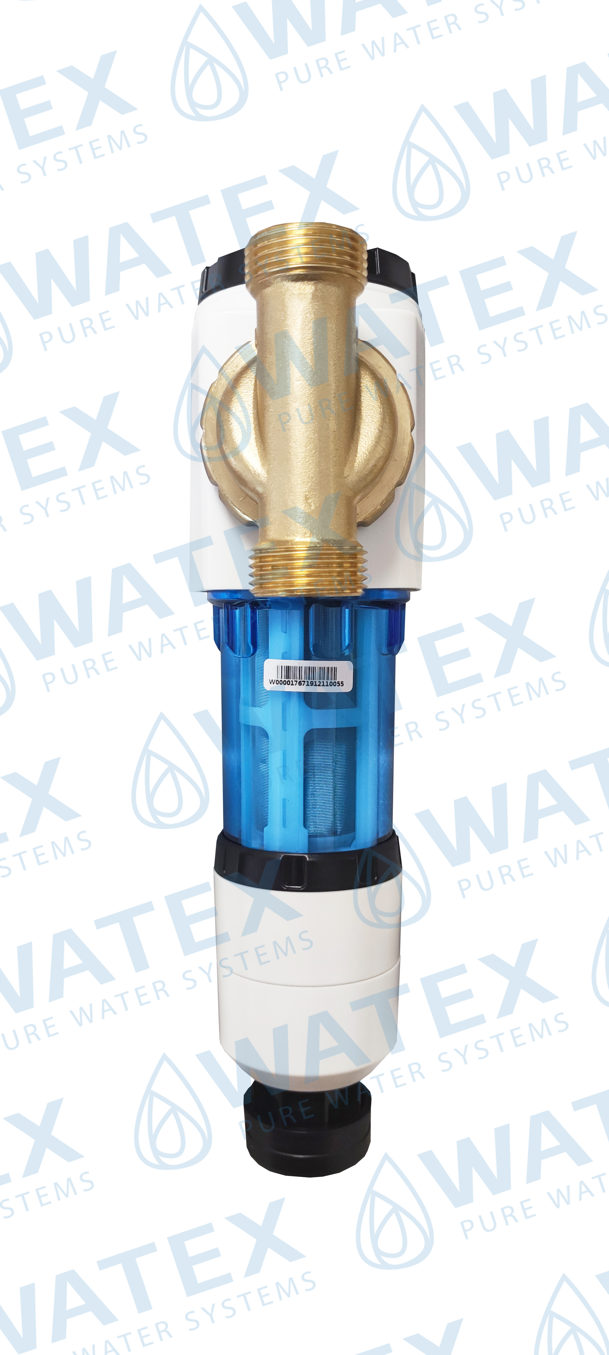 Water filter WATEX CPFM4 manual cleaning 1'' with manometer WATEX